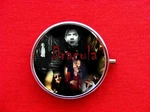 Dracula Vampire Horror Monster Trinket Stash Round Mint Metal Pill Box Case. Fixed Price $8.45.