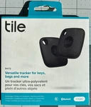 New! Tile Mate 2-PACK Bluetooth Tracker Keys Finder Wallet Bag Phone Gps Locator. Fixed Price $24.99.