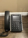 Polycom Vvx 410 Business Phone 12-LINE Gigabit Voip Poe Hd Voice W/ Stand. Fixed Price $20.00.