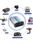 Giandel 1200W Power Inverter 12V Dc 110V 120V Ac With 20A Solar Charge Remote. Fixed Price $99.99.