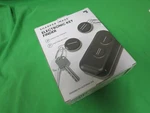 Sharper Image Electronic Key Finder 45' Range Wireless Black With Two Fobs. Fixed Price $15.00.