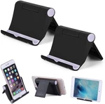 Cell Phone Stand Multi-angle, 2 Pack 7.87 *5.5 Inch, Black &. Fixed Price $11.94.