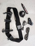Spy Gear Utility Belt. Invisible Ink/blacklight Pen. Door Alarm. Mirror Glasses.. Fixed Price $15.00.