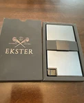 Ekster Cardholder Wallet In Midnight Blue New Tool. Fixed Price $49.00.