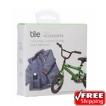 Tile Mate Bluetooth Accessories Pack 1 Zip Strap Iron-on Pocket 2 Adhesives. Fixed Price $7.16.