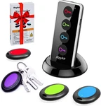 Key Finder, 80DB+ Rf Item Locator Tags With 131FT. Working Range, Wireless Remot. Fixed Price $20.85.