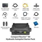 Garmin Compact Reactor 40 Hydraulic Autopilot Starter Pack 010-00705-06. Fixed Price $1149.99.