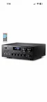 Moukey Stereo Receivers With Bluetooth 5.0, 2.0 400W Peak, 25W Rms, Black. Fixed Price $34.99.