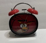 New Angry Birds Twin Table Bell Alarm Clock Green Pig For Kids. Fixed Price $22.95.