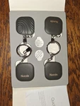 Nutale Key Finder Tag Tracker Locator W/ Chain - 4 Pack. Fixed Price $19.99.