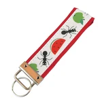 Picnic Chain, Watermelon, Apples And Ants Fob, Fabric. Fixed Price $9.99.