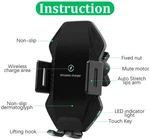 Us Automatic Clamping Qi Wireless Car Charger Mount Air Vent Cell Phone Holder. Fixed Price $71.99.