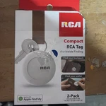Tracking Tags Rca Compact 2 Pack For Apple Find My Iphone Ipad Mac. Fixed Price $18.99.
