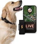 Gps Dog Tracker Collar Pet Anti-lost Real-time Waterproof Locator Rechargeable. Fixed Price $17.50.