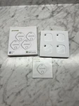 Atuvos Luggage Tracker Smart Key Finder Ios Waterproof IP67 Air Tag 4PACK. Fixed Price $24.99.