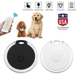 Crystal Round Bluetooth Finder 2-WAY Alarm Item Tracker Keychain 25M Range. Fixed Price $12.99.