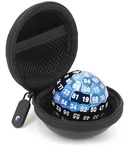 Casematix Hard For D100 100-SIDED Dice W/ Carabiner Black. Fixed Price $12.99.