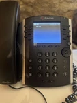 Polycom Vvx 410 Voip Hd Phone 2201-46186-001 W/ac Adapter Desktop. Fixed Price $19.99.