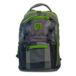 Ful Laptop Backpack Grey Lime Green Multi-compartment Air Flow Panel Travel Bag. Fixed Price $40.47.