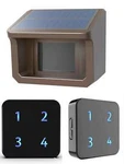 Htzsafe 1/2MILE Solar Power Driveway Alarm System Receivers + Sensor. Fixed Price $75.99.