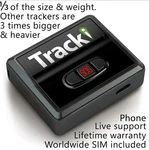 Tracki 4G Gps Tracker Mini Real Time Hidden Dog Car Vehicle Kids. Fixed Price $18.00.