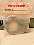 New Interphase Khz Transom Transducer T1-0200-015 For Echo 220 600 620. Fixed Price $85.00.