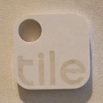 Tile Bluetooth Smart Tracker T1001 White Home Protocol Device. Fixed Price $10.00.