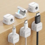 Joyroom Cable Clips 6-PACK JR-ZS368 Magnetic Wire Organizer For Desk, Car, Wall. Fixed Price $19.99.