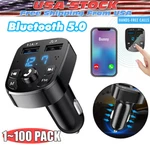 Bluetooth 5.0 Car Wireless Fm Transmitter Adapter 2USB Pd Charger Hands-free Lot. Fixed Price $245.79.