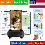 Smart Dog Gps Tracker Live Pet With Virtual Fence Vital Signs Mon.... Fixed Price $161.99.