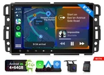 OBD2+CAM+FOR Chevy Gmc Silverado Sierra Car Stereo Apple Play Radio Gps Navi. Fixed Price $207.71.