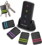 Pack Of 4 My Keys Device Stick On Remote Finder Beeper Tracker Tags For Car. Fixed Price $23.10.
