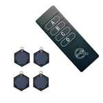New 4-IN-1 Wireless 75-80DB Alarm Key Finder Black Abs Wallet Tracker. Fixed Price $21.49.
