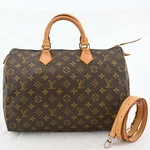 Auth Louis Vuitton Monogram Speedy 35 Hand Bag M41524 Lv N2813GPS803. Fixed Price $1290.00.