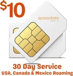 Speedtalk Mobile $10 Tracker Sim Card Kit, Unlimited Data For 4G Gps.... Fixed Price $14.54.