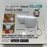 Itek Soundlogic Bluetooth Anti-theft Track & Find Remote Locator 2 Pack New. Fixed Price $11.99.