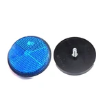 Motorcycle Circular Reflector Electric Vehicle Bicycle Waterproof Dustproof Nigh. Fixed Price $7.55.