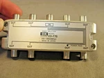 Dx Antenna Model ED-778 8WAY Splitter With Power Pass Port 551. Fixed Price $25.00.