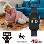 4G Gps Smart Adult Medical Alert Watch Waterproof, Touch Screen, Sos Button, Bp. Fixed Price $229.82.