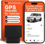 Moto Watchdog 4G OBD2 Gps Tracker Vehicles - No Monthly Fee Real Time Lte. Fixed Price $94.65.