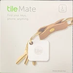 Tile Mate (white) Key Item Bluetooth Tracker Finder EC-06004. Fixed Price $17.85.