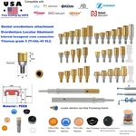 Overdenture Locator Abutment Fits Hiossen/zimmer Tsv/nobel/bego/mis Cc-hex Plat. Fixed Price $208.99.