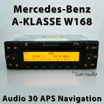 Genuine Mercedes W168 Navigation System Audio 30 Aps Becker A-class V168 Radio. Fixed Price $325.66.
