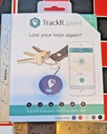 Trackr Pixel Bluetooth Tracking Device 5 Pack - Red White Gray Black. Fixed Price $12.00.