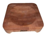 John Boos Block 10 Inch Square Mezzaluna Maple Wood End Grain Cutting Board. Fixed Price $85.00.