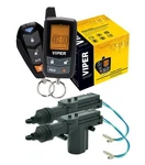 Viper 5305V Lcd 2-WAY Security Remote Start System + Pcs Universal Door Lock. Fixed Price $219.00.