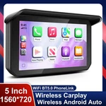 5" Motorcycle Wireless Carplay Gps System Touch Screen Bluetooth Video Recorder. Fixed Price $63.87.