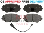 For Vw Golf MK8 2.0 Tsi 4MOTION Front Brake Pads Set With Sensor 2021 Onwards. Fixed Price $80.58.