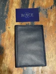 New Royce York Leather Passport Travel Wallet Card Holder Blue. Fixed Price $30.00.