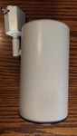Vintage Matte White Metal Track Light Head Canister Cannister TR-313 New. Fixed Price $79.95.